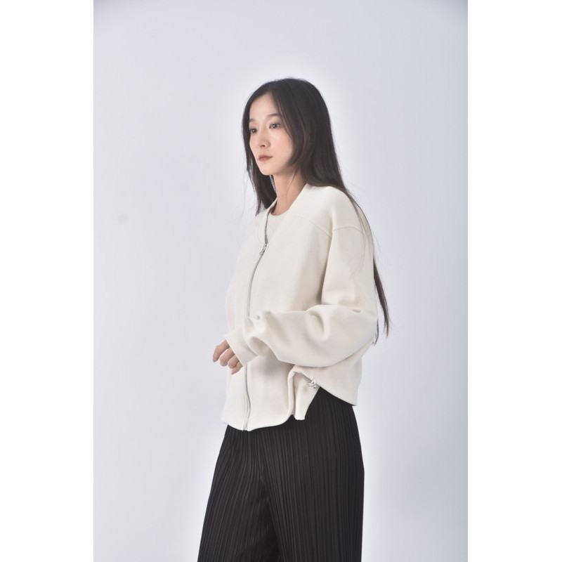 (L) bari質感杏色外套二手衣, , large