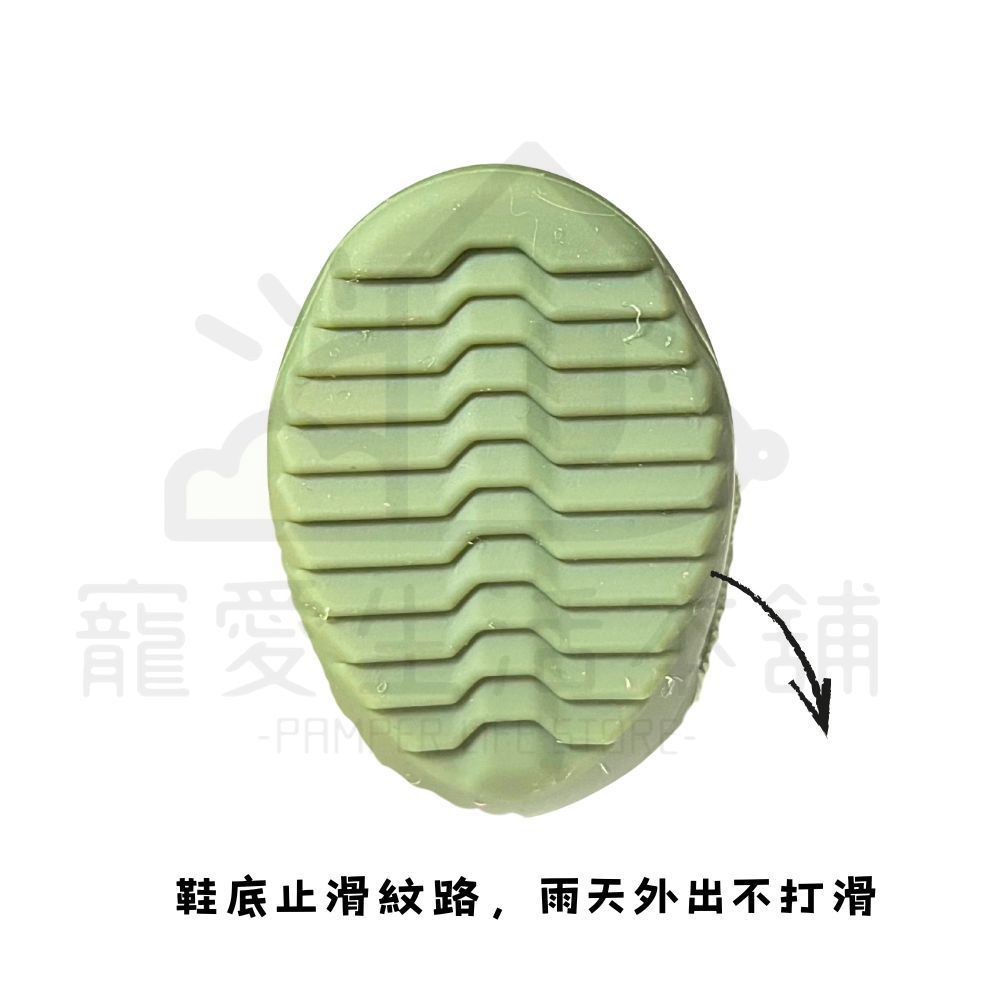 電子發票【寵愛生活本舖】狗狗防滑矽膠雨鞋_窄身款 S-3XL 寵物鞋子, , large