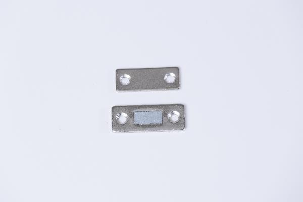 【協進五金】磁鐵小二門檔 鎳色, , large