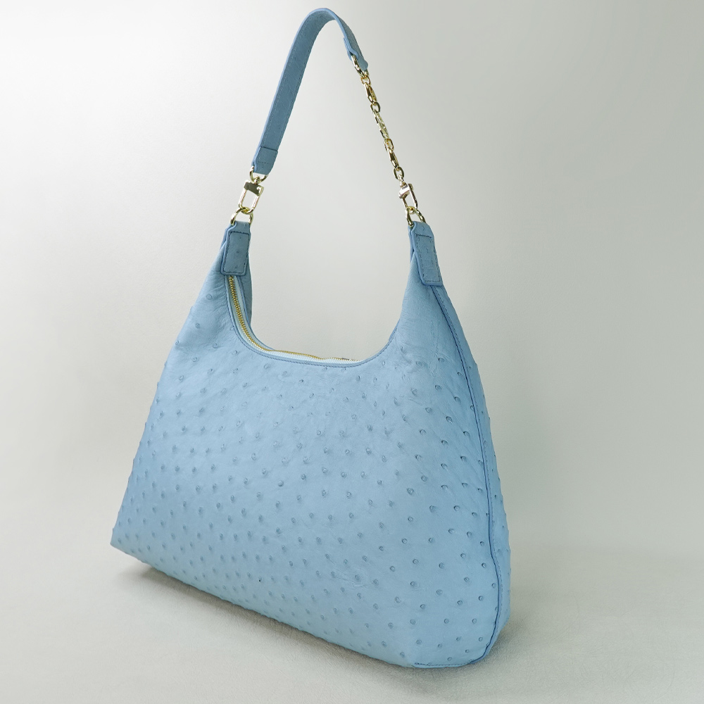 【M2nd】Ostrich Underarm bag, , large