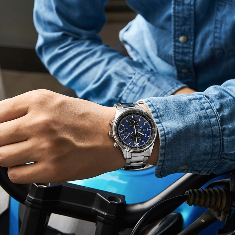 CITIZEN 星辰 亞洲限定 Future Force 光動能計時手錶 CA0770-81L, , large