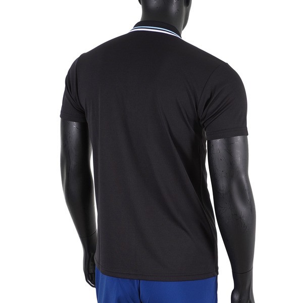 Yonex Polo 男 短袖 上衣 網球 運動 休閒 舒適 透氣 機能 吸汗 快乾 台製 黑 [11011TR007], , large