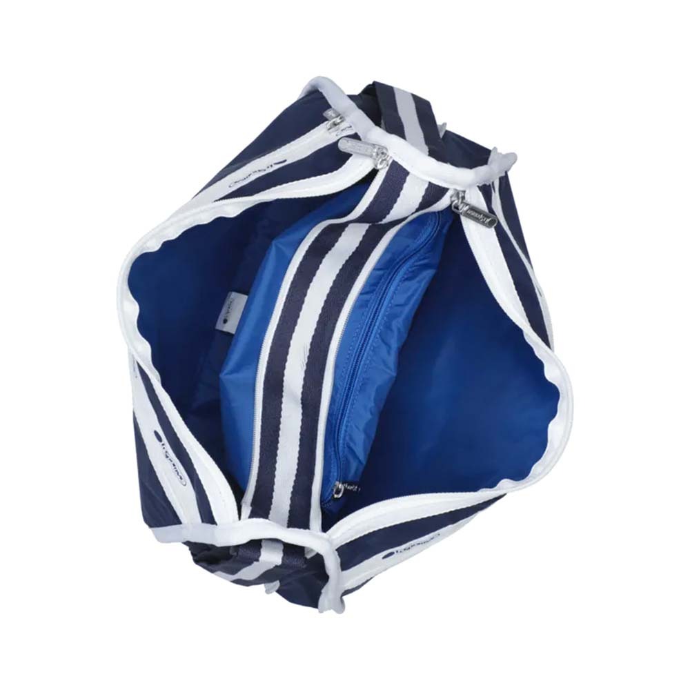 |快速出貨|Lesportsac Deluxe Everyday Bag 經典款斜背包/ 條紋海軍藍, , large