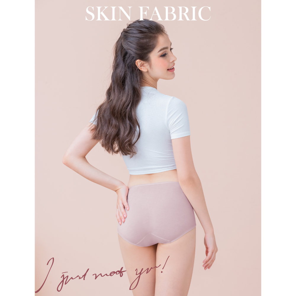 【Clany可蘭霓】美膚保養絲蛋白高腰L-Q(2XL)內褲(迷迭紫 2189-91), , large