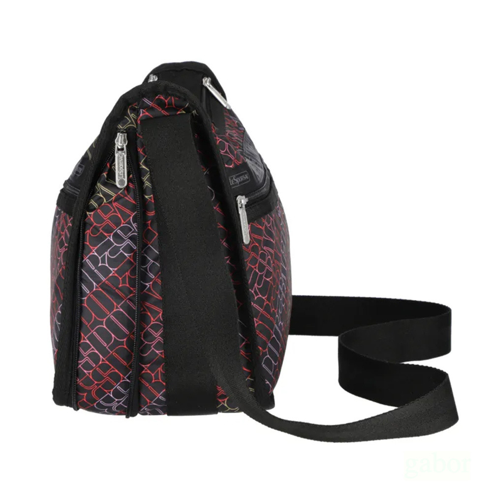 LeSportsac Deluxe Everyday Bag 奢華斜背包 送禮-霓光字舞, , large