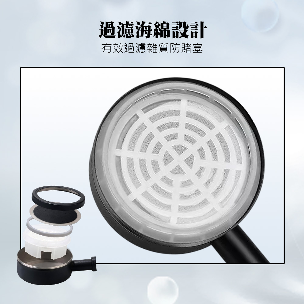 【HANLIN】304LPTOBK 304不鏽鋼增壓過濾蓮蓬頭 磨砂烤漆 增壓蓮蓬頭 淋浴蓮蓬頭 花灑 省水蓮蓬頭 加壓蓮蓬頭 304 不鏽鋼, , large