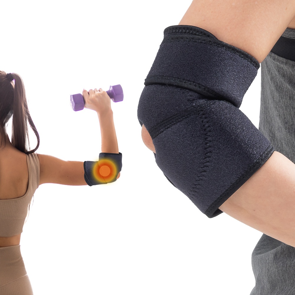 【生命磁】石墨烯遠紅外線護肘（1隻左右都可戴）負重 運動 肘關節保護 媽媽手 網球肘 護具, , large