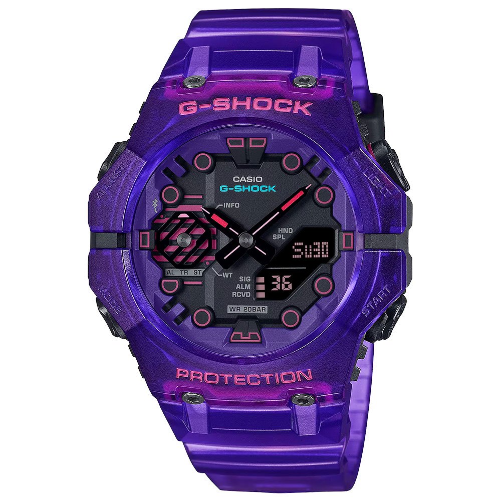 CASIO 卡西歐 G-SHOCK 科幻系列 藍芽手錶 GA-B001CBRS-6A, , large