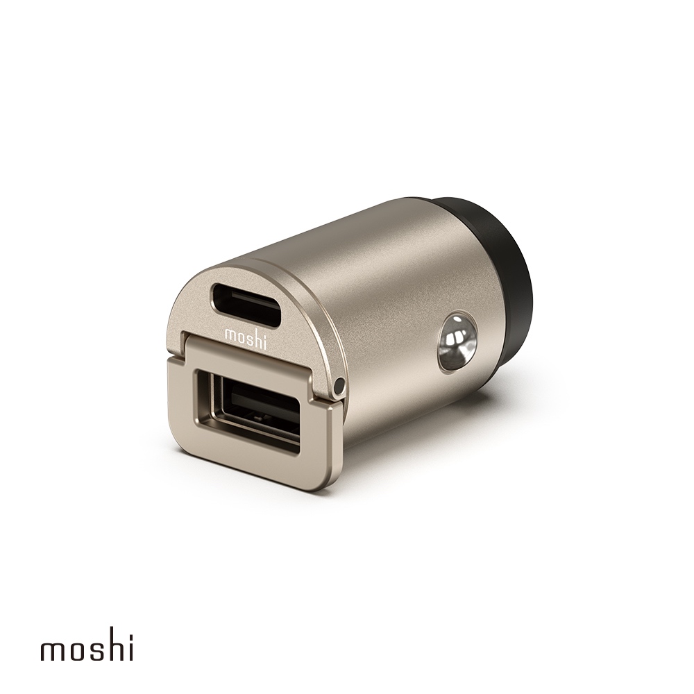moshi Mini Duo車用電源供應器 小巧便利 不佔空間 車用 旅行用 車充, , large