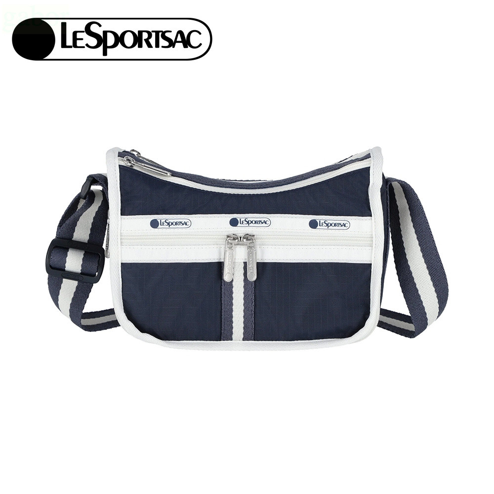 LeSportsac Small Everyday Bag 小型斜背包 -滾邊深海藍, , large