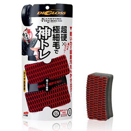 [力守貿易]日本 SOFT99 DIGLOSS 好神輪胎刷, , large