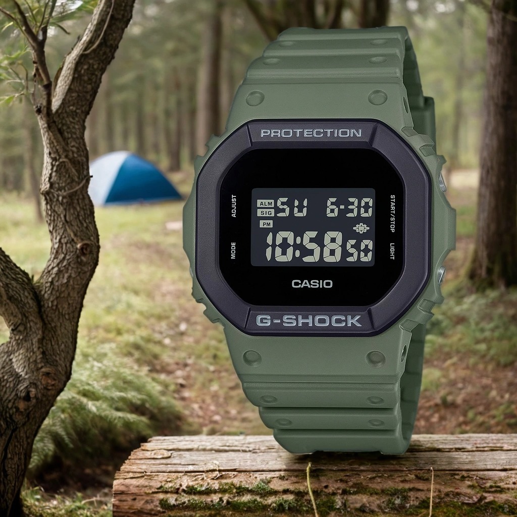 CASIO 卡西歐 G-SHOCK 運動風手錶 DW-5610UU-3, , large