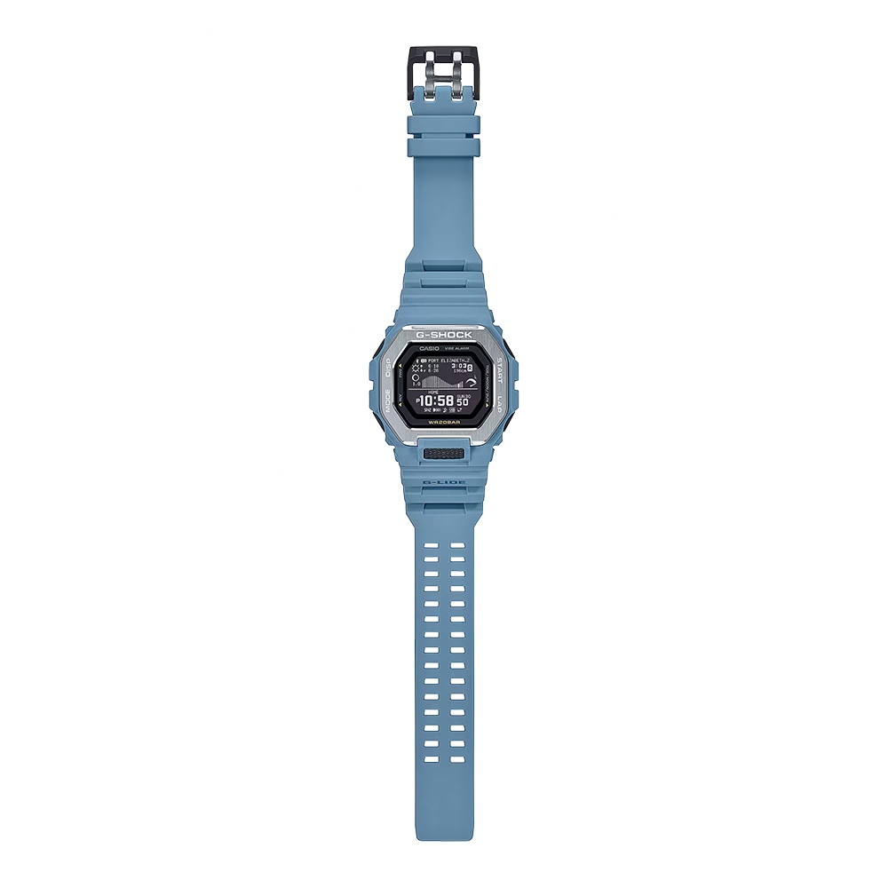 CASIO 卡西歐 G-SHOCK 衝浪運動藍芽手錶 GBX-100-2A, , large