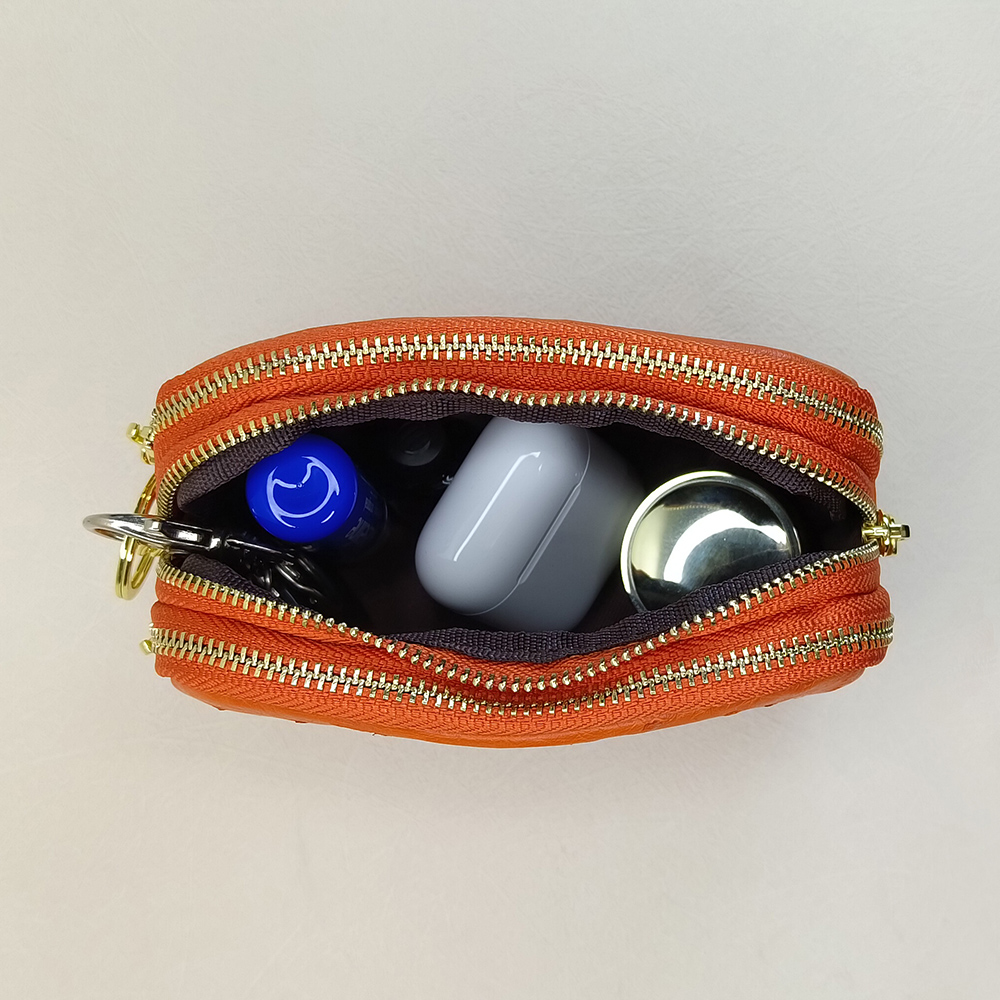 【M2nd】 Ostrich  Multipurpose purse, , large