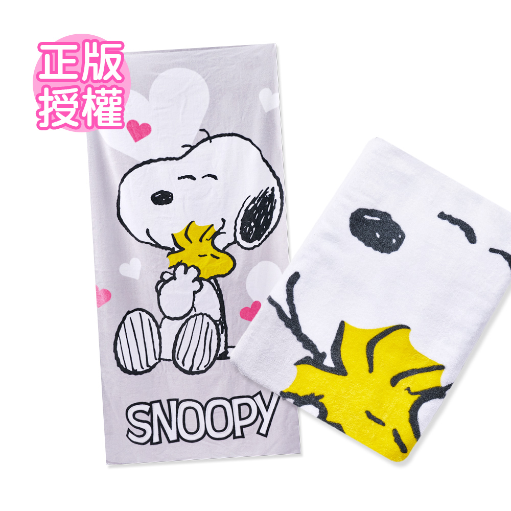 Snoopy 史努比大浴巾【旺達棉品】SN-DC004, , large