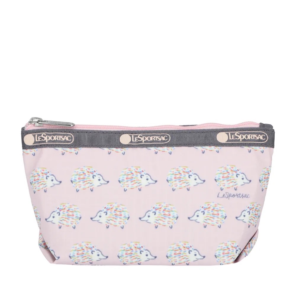 LeSportsac SMALL SLOAN COSMETIC 小梯形化妝包 - 北國小刺蝟, , large