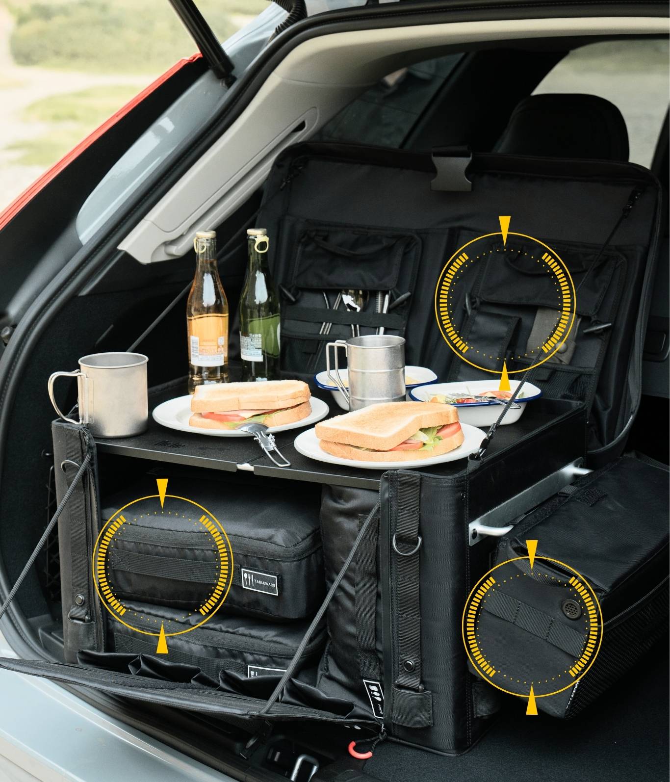 【城市旅人｜山海任務】 重機包裝備 TRAIL BOX 露營箱 尺寸 L 59公升, , large