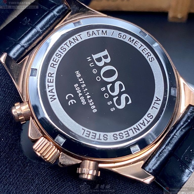 [TIMEMASTER] BOSS watch, 44mm, HB1513753, , large