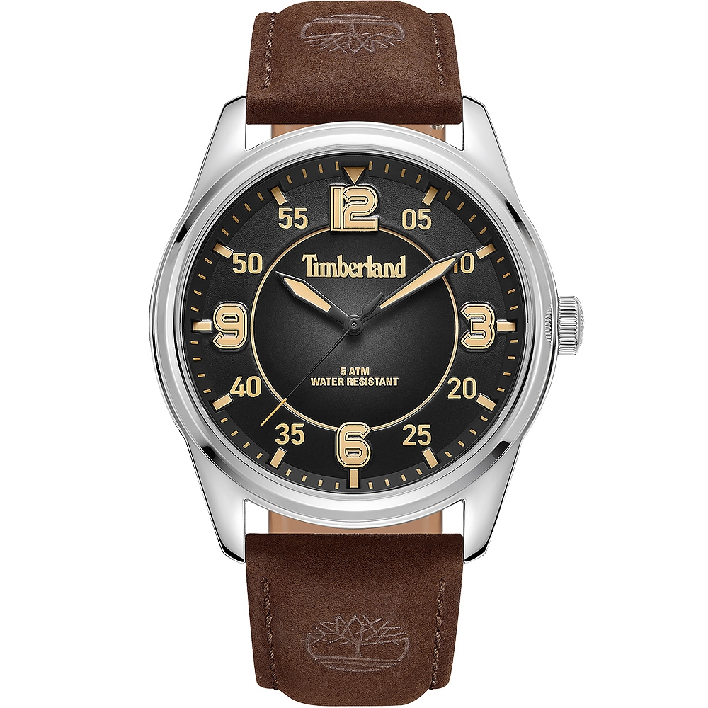 Timberland 天柏嵐 經典大三針手錶-45mm TDWGA0040901, , large