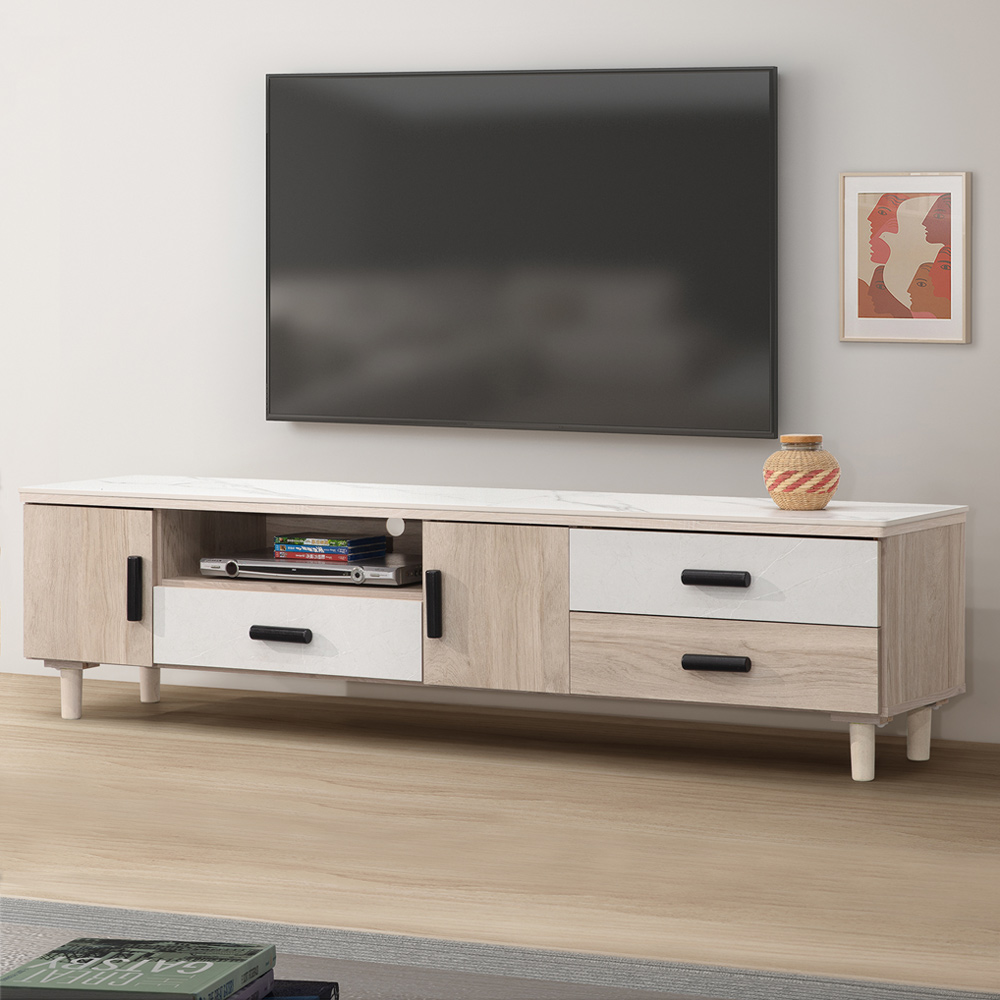 【Homelike】喜家居6尺岩板電視櫃(2257), , large