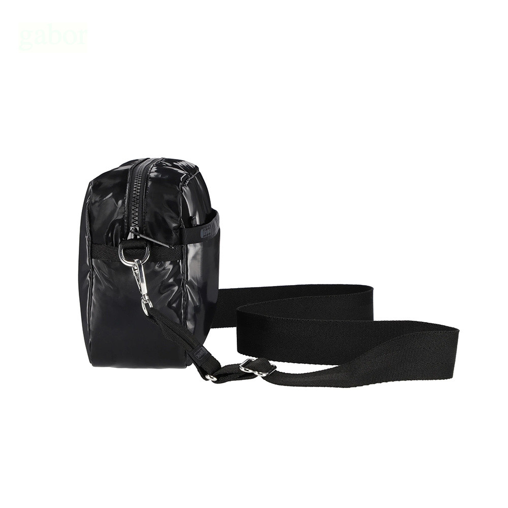 LeSportsac Deluxe Crossbody 拉鍊斜背包 送禮首選-閃耀黑, , large