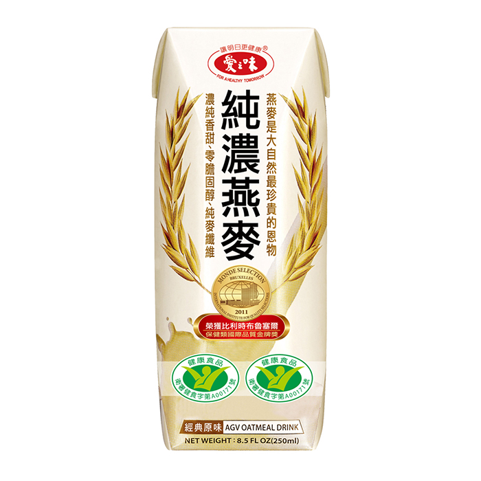 愛之味純濃燕麥-天然原味TPA250ml, , large