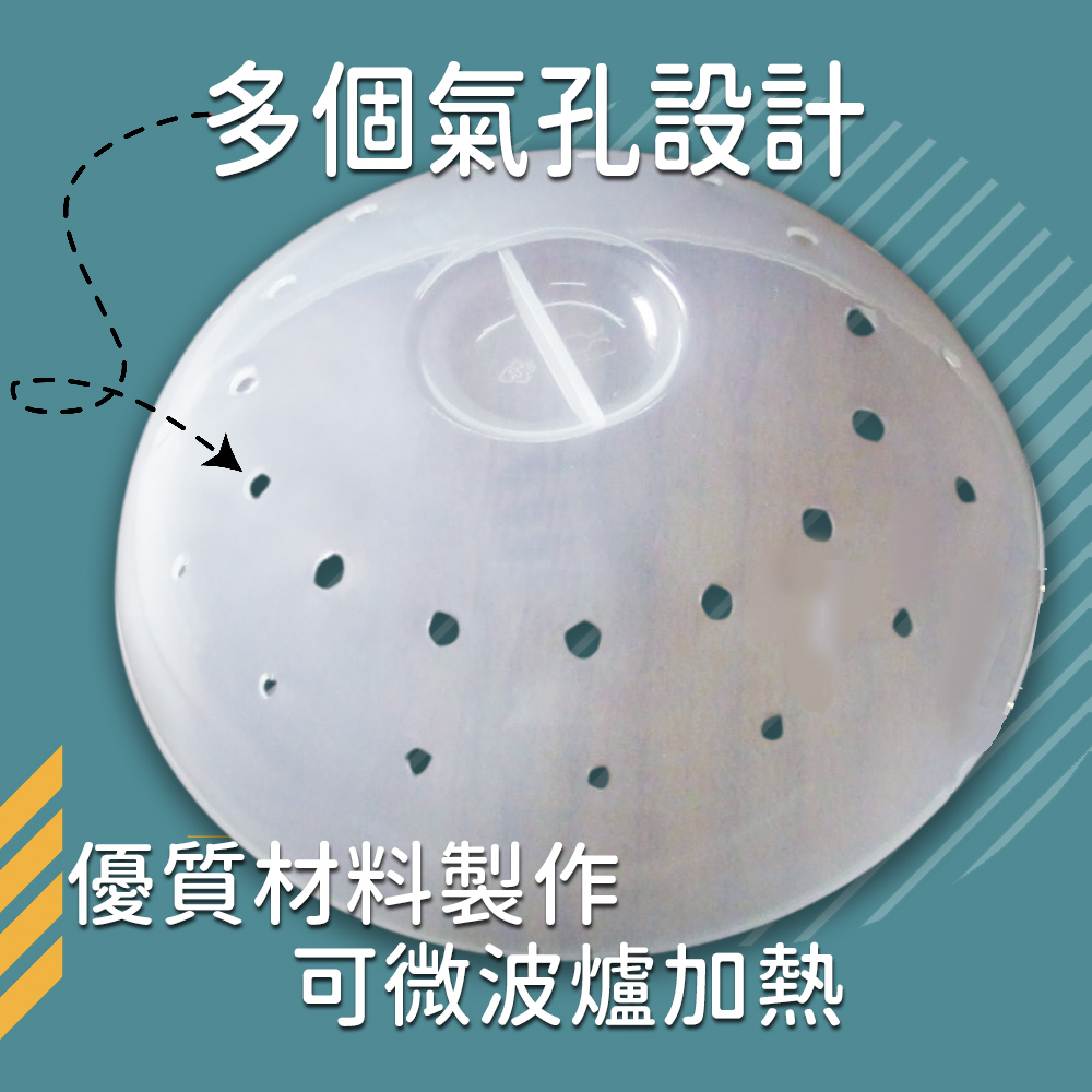 金德恩 GS MALL 台灣製造 半圓形微波蓋 食物蓋 食物罩 微波蓋 食物罩 半圓形微波蓋 餐盤蓋 餐桌罩, , large