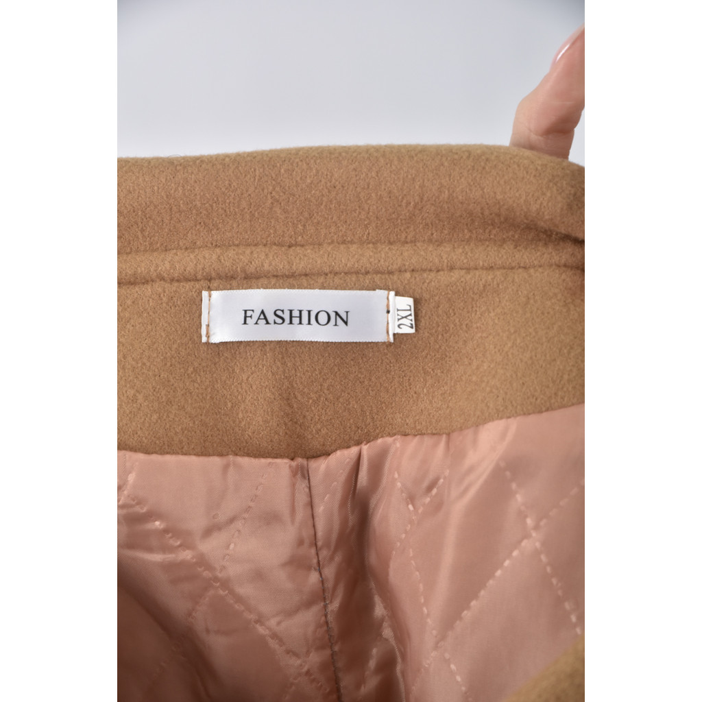 (L) fashion大衣棕色外套二手衣, , large