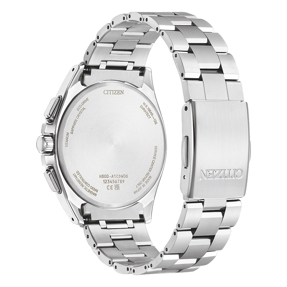 CITIZEN 星辰 月虹 鈦金屬 光動能全球電波計時手錶 送禮推薦 AT8240-66L, , large