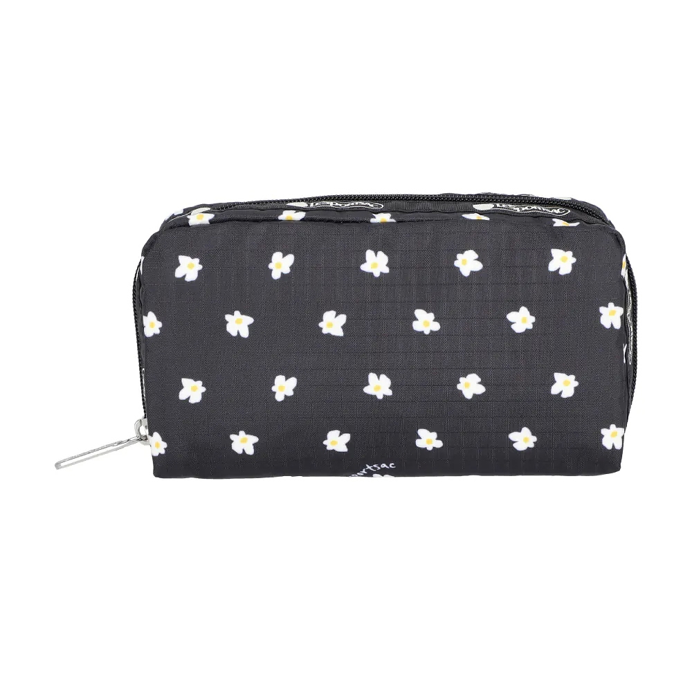 Lesportsac Rectangular Cosmetic 長形化妝包/ 俏皮小雛菊, , large