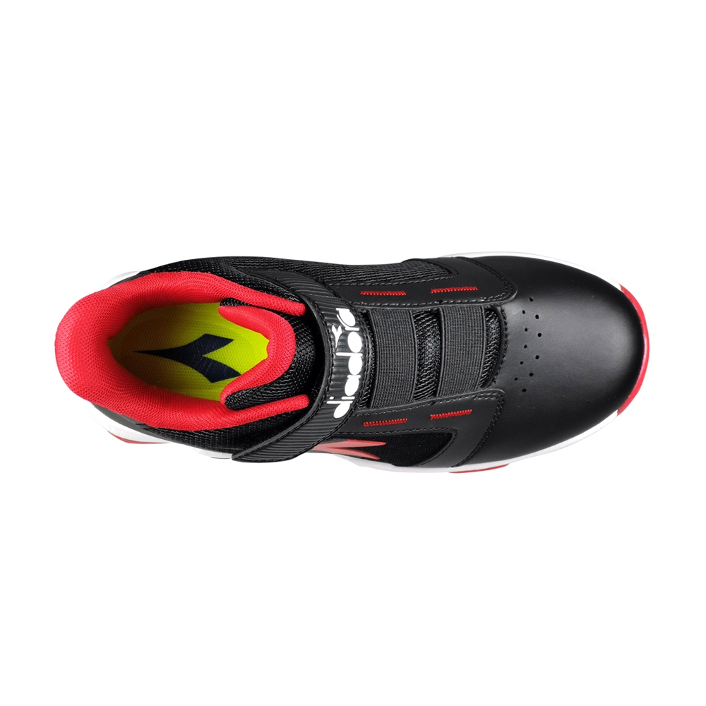 DIADORA迪亞多那 大童籃球運動鞋 童運動鞋 籃球鞋 童鞋 魔鬼氈 保護後跟 吸震 減壓 健康鞋墊 止滑 白藍 黑紅, , large