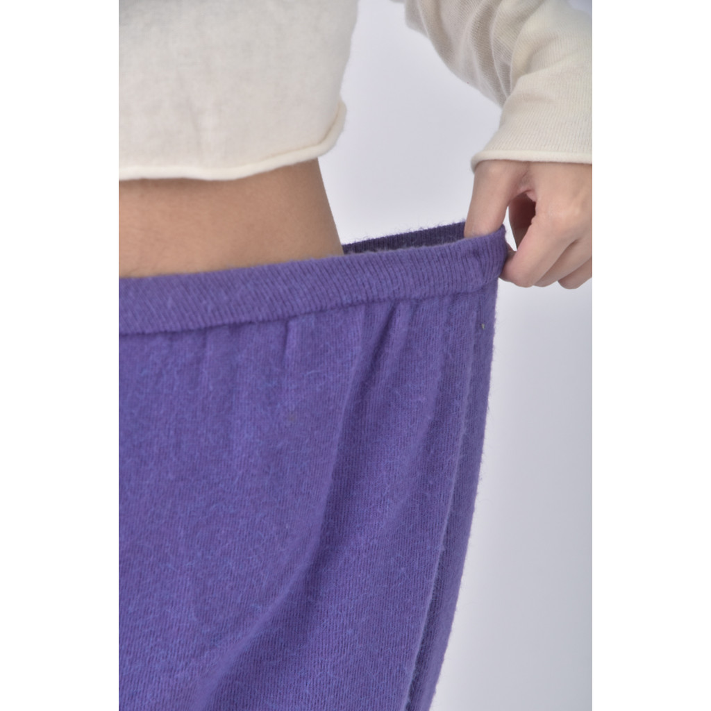 (XL) 牧之旅高腰休閒紫色長褲二手衣, , large