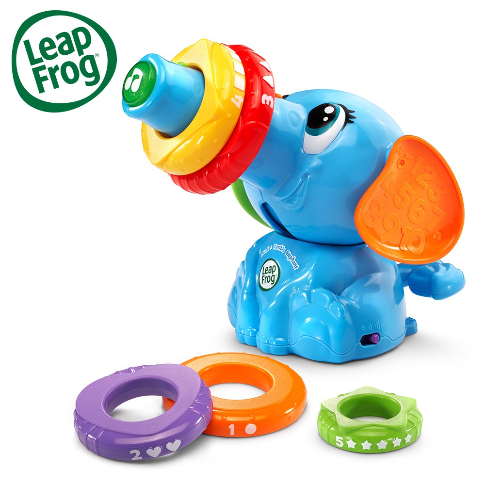 官方直營【LeapFrog】疊疊樂小象