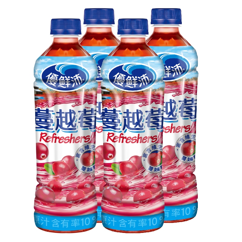優鮮沛蔓越莓綜合果汁Pet500ml, , large