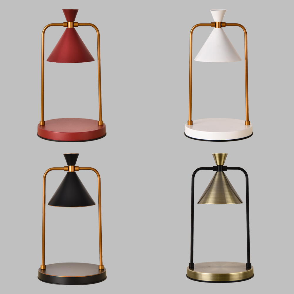 lussuoso - Classic and elegant dimmable timed wax melting lamp - elegant white, , large