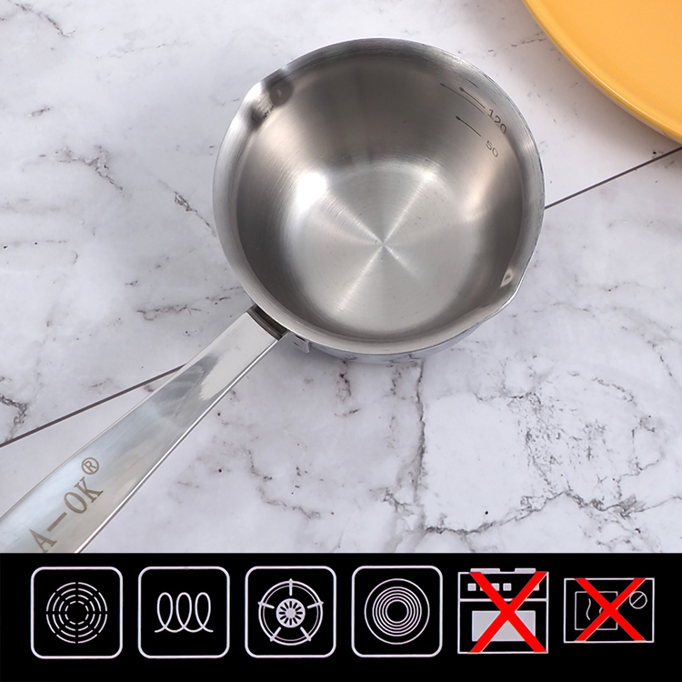 A-OK 304三層不鏽鋼醬汁牛奶鍋-200ml-2支, , large