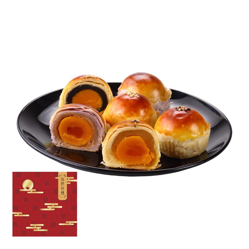 現烤綜合蛋黃酥禮盒9入, , large