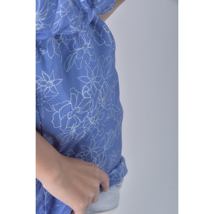 (2XL) royal party花卉藍色長裙二手衣, , large