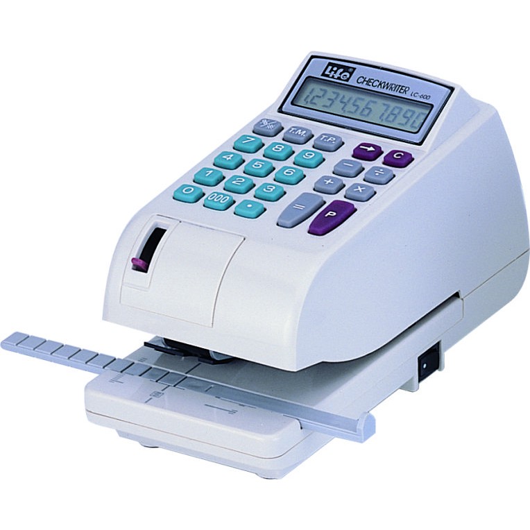 徠福Life 電子支票機(手動夾紙)(LC-600A)數字(10位), , large