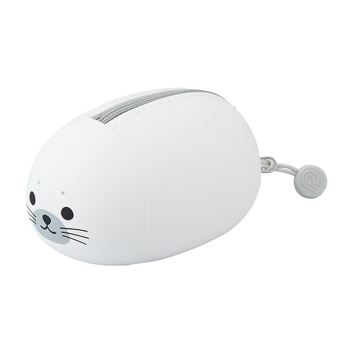 日本LIHIT A-7780 矽膠迷你小物收納包(多款)柴犬, , large