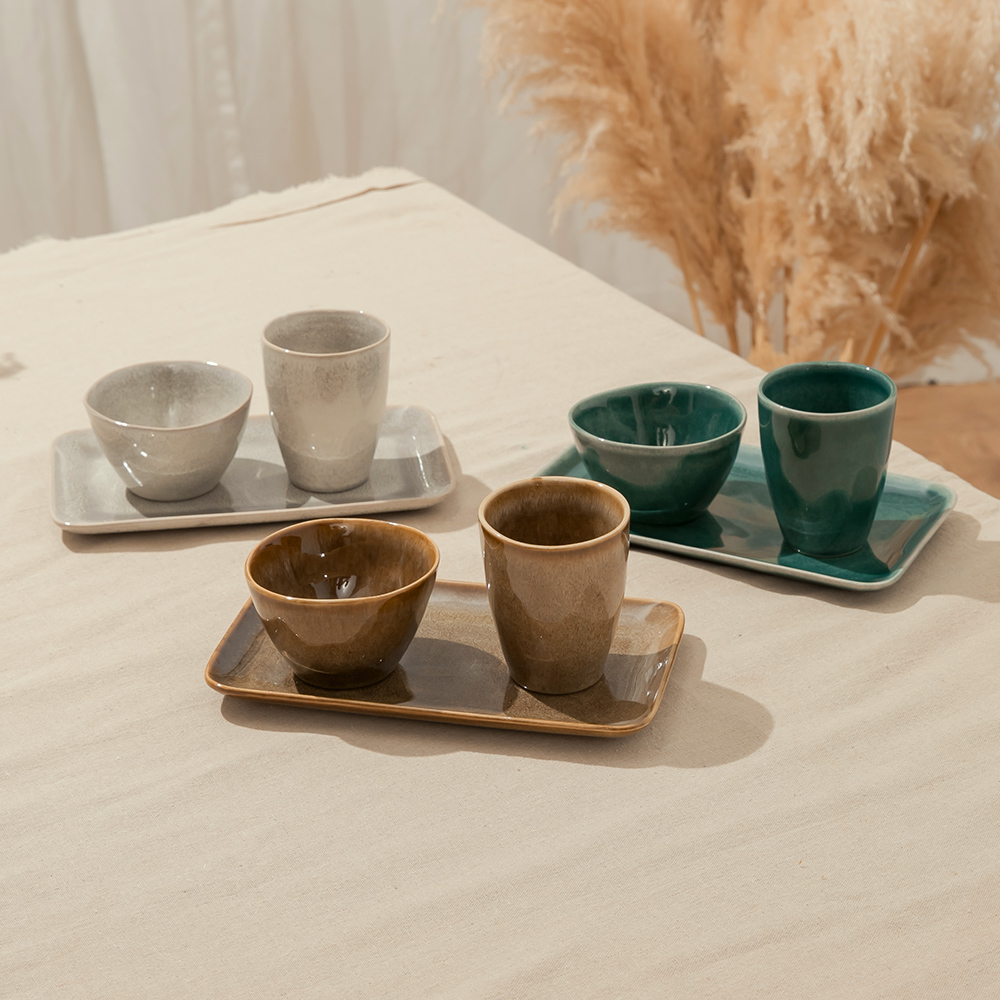 Handmade Japanese Kiln Glaze Teacup, , large
