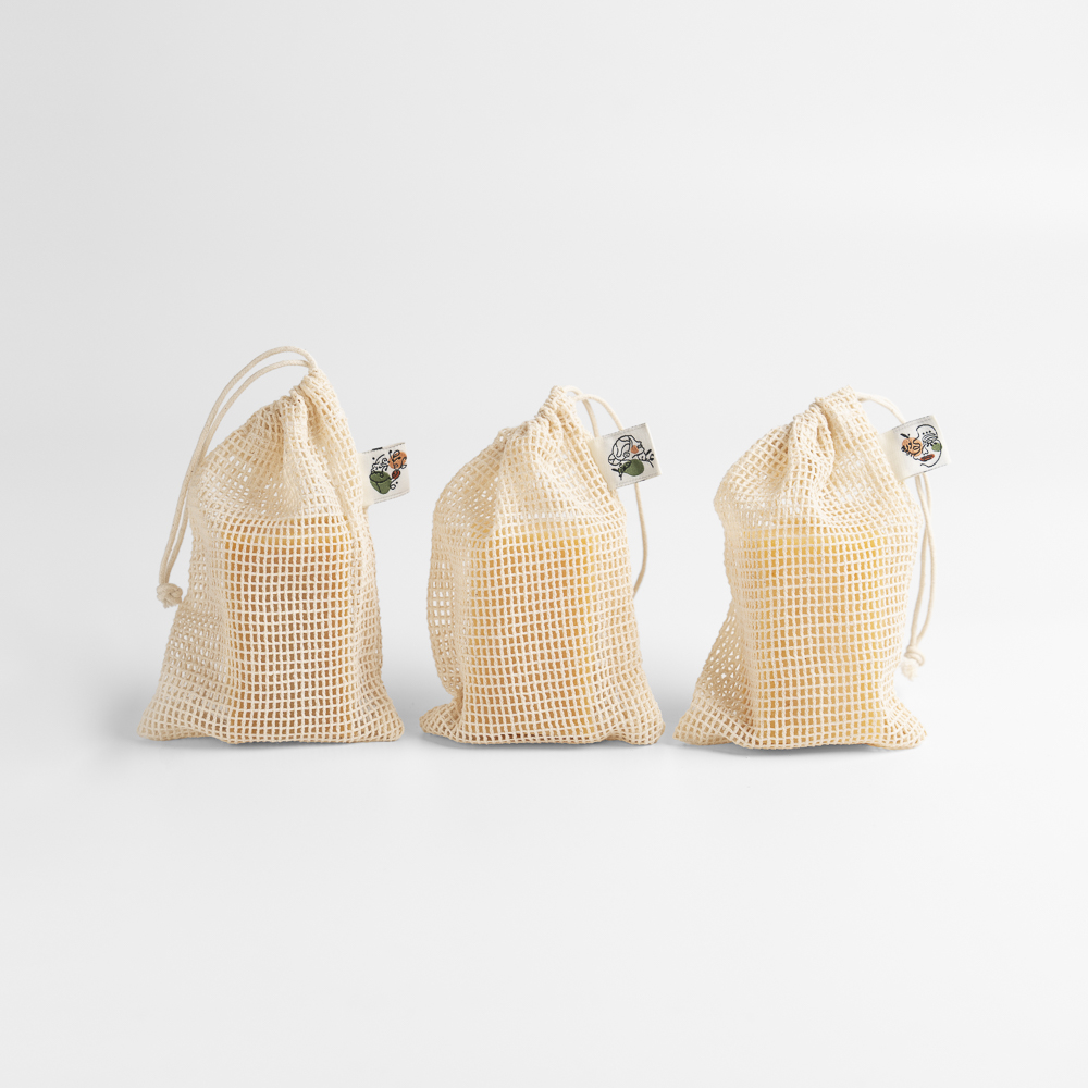 [晨點] CLOEE｜100%純棉起泡皂袋 - 刺繡款【一組三入】, , large