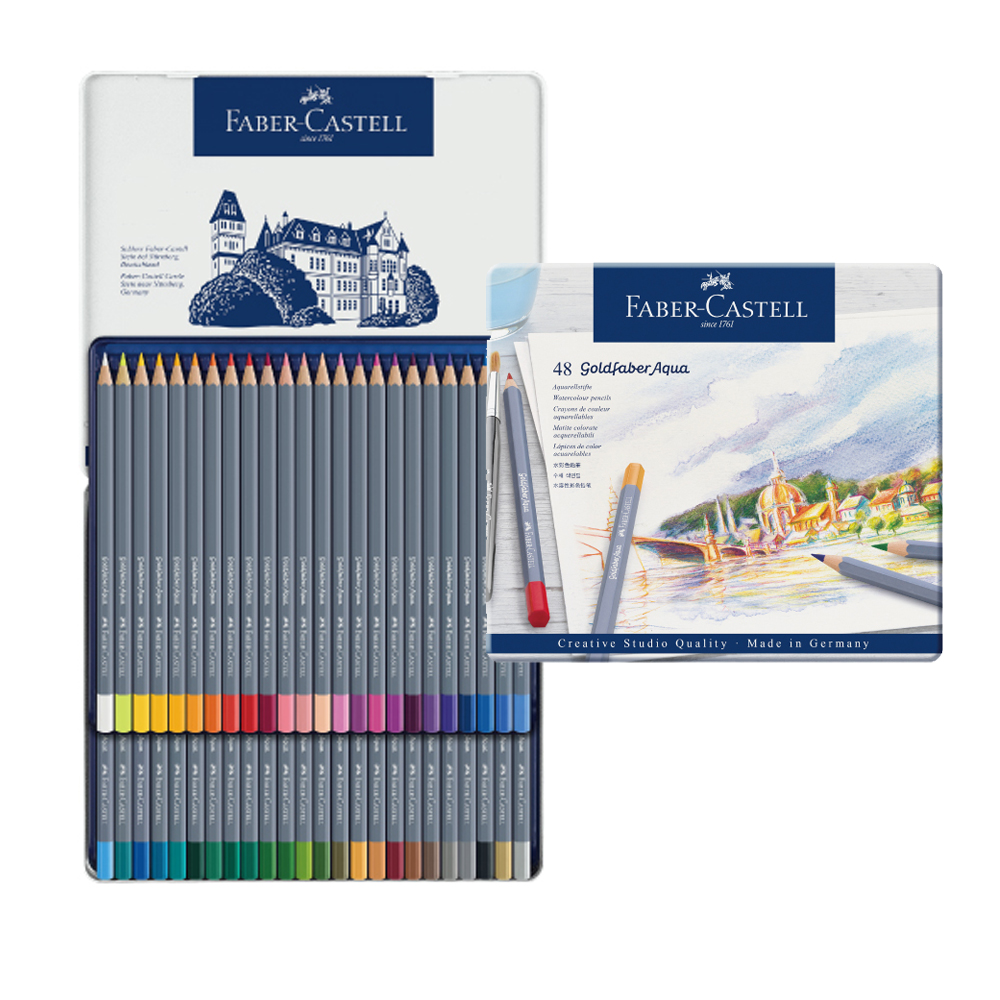 【Faber-Castell】輝柏 GOLDFABER水性色鉛筆 48色 / 盒 114648, , large