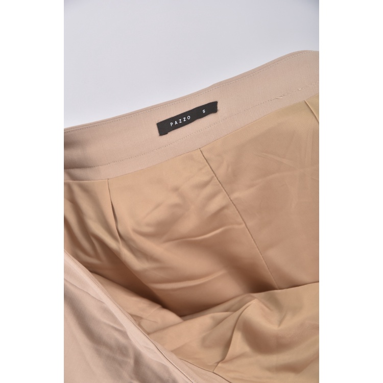 (S) pazzoA字杏色短裙二手衣, , large