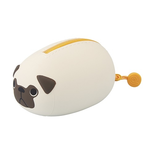 日本LIHIT A-7780 矽膠迷你小物收納包(多款)柴犬, , large