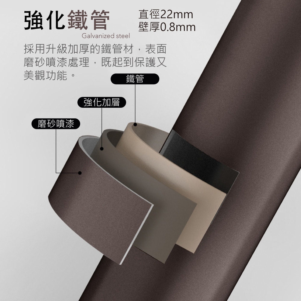 Outdoor leisure round table 60 cm, , large