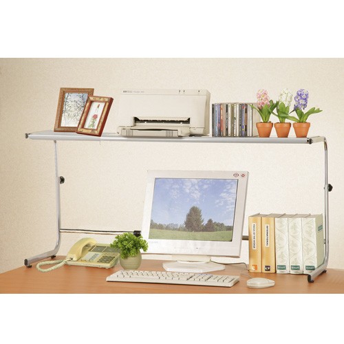 《C&B》高度寬度可調式桌上置物架(台灣生產), , large