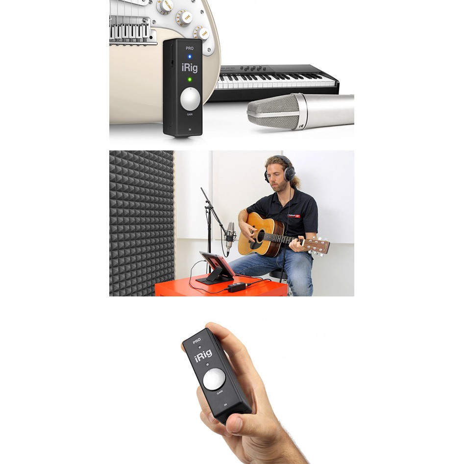 IK Multimedia iRig PRO 行動錄音介面 台灣公司貨【敦煌樂器】, , large