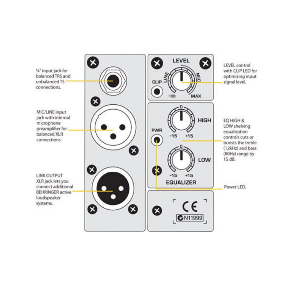 behringer B208D 主動式喇叭 (支)【敦煌樂器】, , large