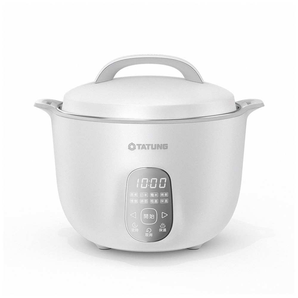 TATUNG 11-Cup Double-Layer Insulated Musical Smart Electric Cooker TAC-11EC-W, , large